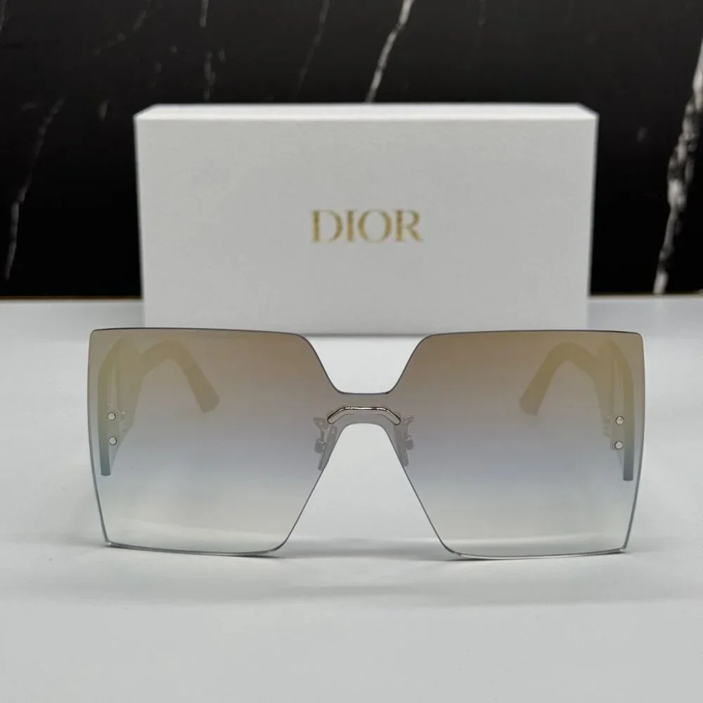 NEW DIORCLUB M5U F0A5 DIOR GREY WOMEN DIOR SUNGLASSES - Picture 3 of 13